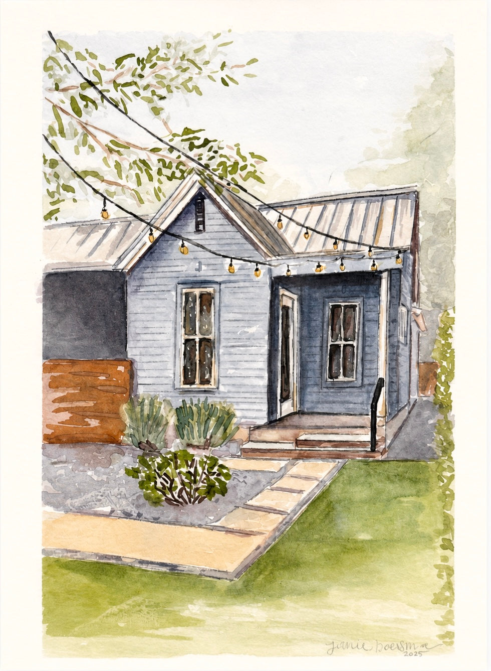 The Blue House
